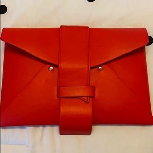NEW Topshop Red Pouch/Clutch